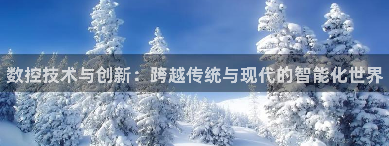 天辰天富娱乐:数控技术与创新:跨越传统与现代的智能化世界